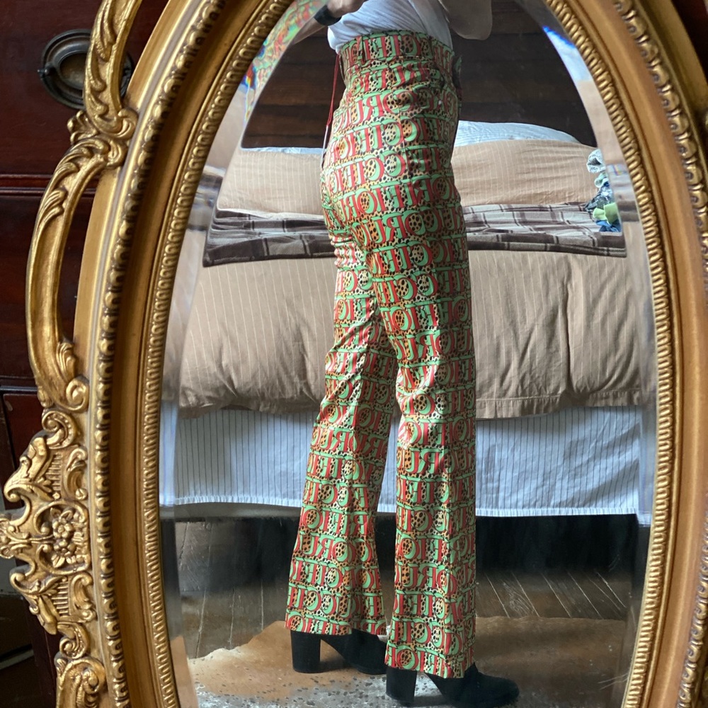 Fiorucci wide leg printed pants